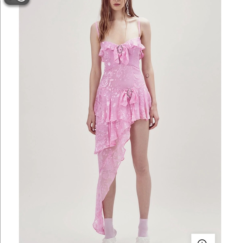 For love and lemon cosmo asymmetrical dress